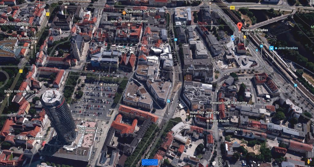 Cityhotel Jena Am Paradies Екстериор снимка